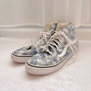 Sk8-Hi Vintage Denim Vans